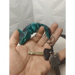 Mistic Green Wilczy Brelok