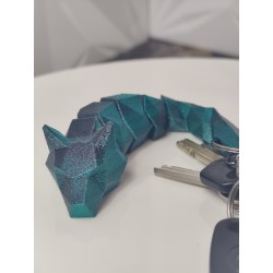 Mistic Green Wilczy Brelok